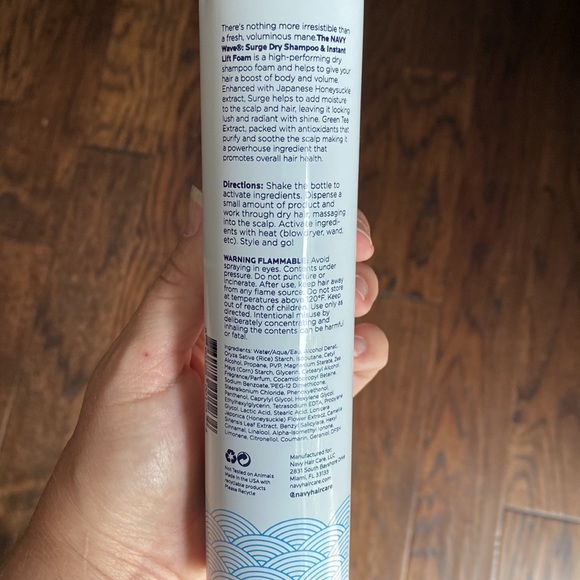 I have 2 brand new / not used/opened Navy Hair Surge  dry shampoo - Picture 3 of 6